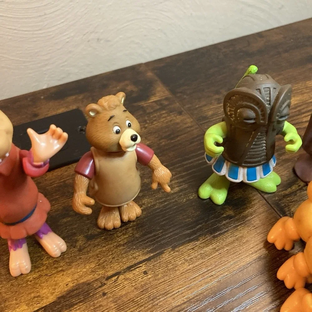 Teddy‎ Ruxpin Figure Lot of 10 Incl Newton Bounder Wooly Gutang Tweeg Alchemy II